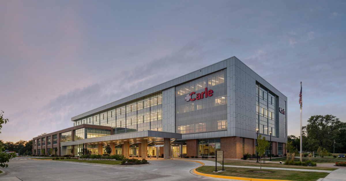 Carle Danville Medical Office Center at The Riverfront Kahler Slater