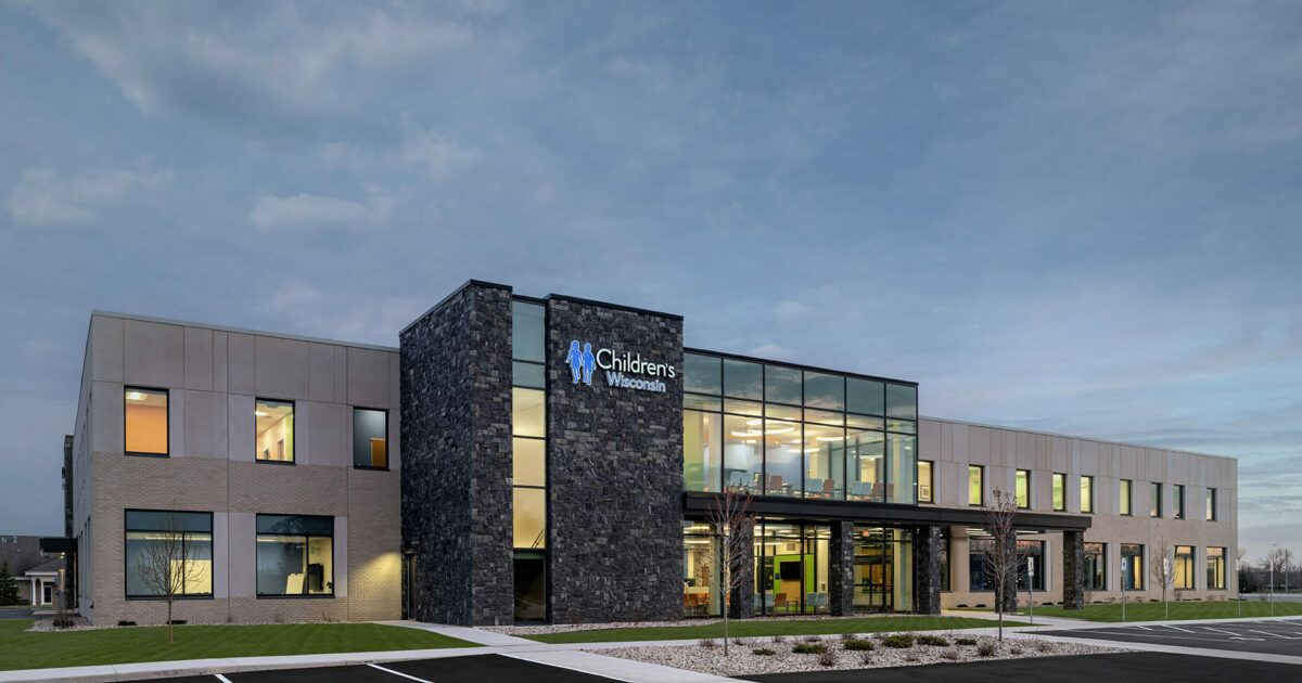 Children's Wisconsin Appleton Clinic Kahler Slater