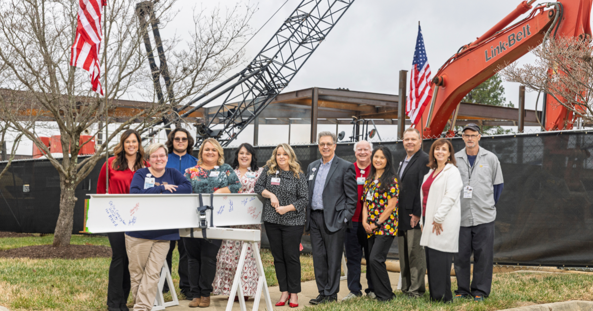 Sentara Halifax Regional Hospital Celebrates Topping… – Kahler Slater