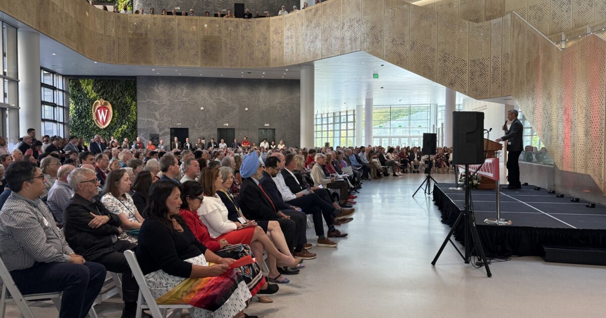 Celebrating the Grand Opening of Morgridge Hall at… – Kahler Slater